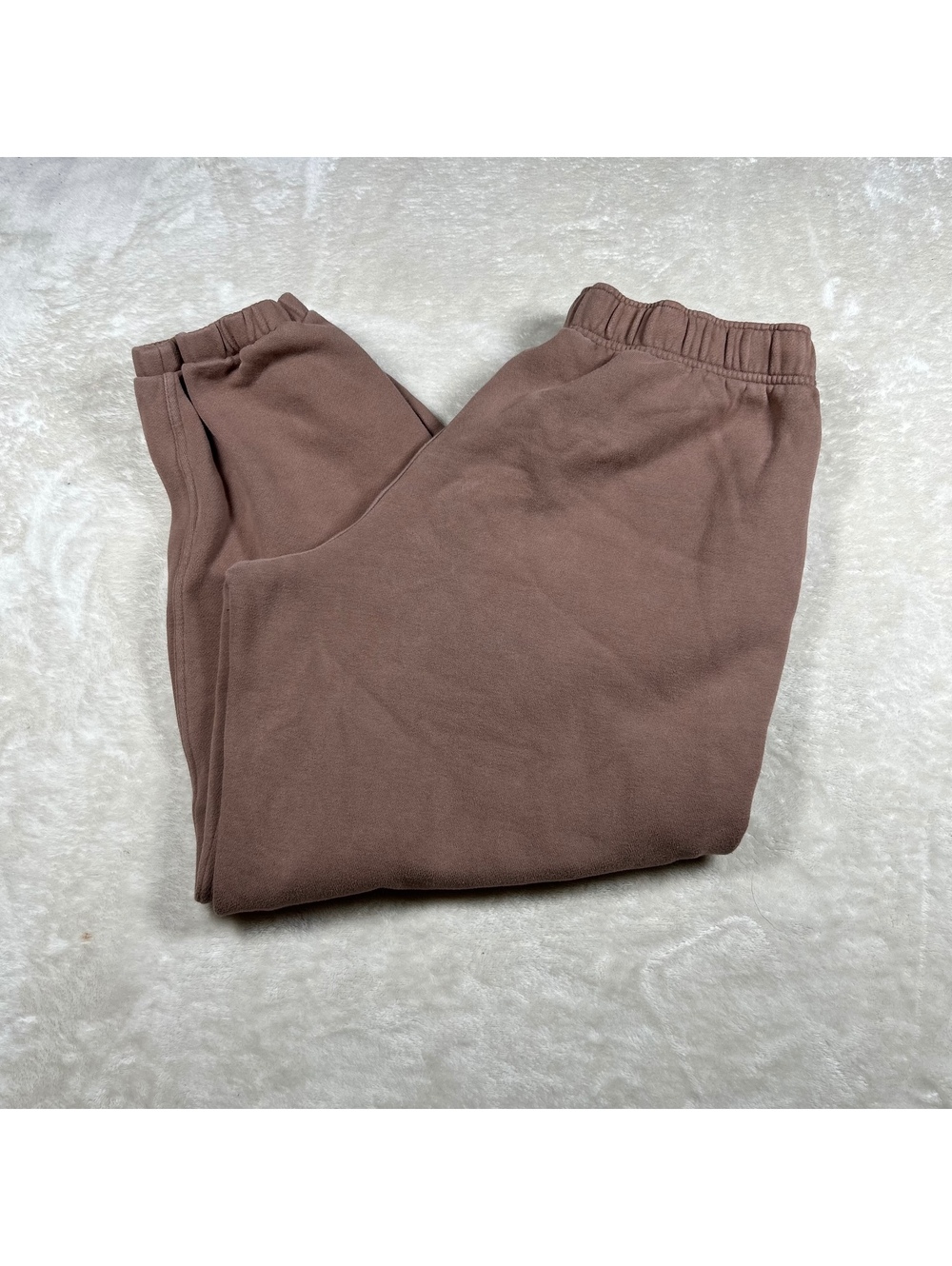 Lululemon Scuba Mid-Rise Oversized Jogger Large Twilight Rose Fleece
